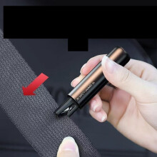 Martillo de emergencia para coche con rompecristales y cortador de cinturones de seguridad