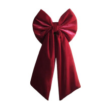 Red Velvet Christmas Bow 36 x 18 in