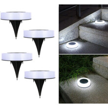 Solar Paw Print Ground Lights, 4 Pack, IP65 Waterproof