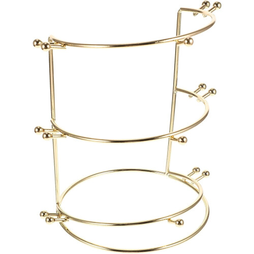 Metal Crown Display Stand – 3-Tier Headband Organizer