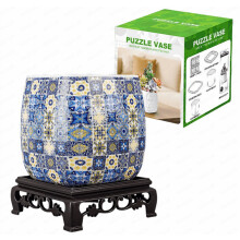 3D Puzzle Vase – Premium Decor for Living Room & Study