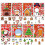 Weihnachtspuzzle-Aufkleber, Synthetikpapier, 8 oder 16 Stück 1