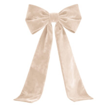 Velvet Christmas Bow 6ft Indoor Outdoor Tree Topper