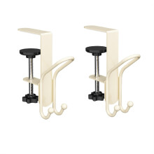 2-in-1 Metal Fireplace Stocking & Garland Hanger