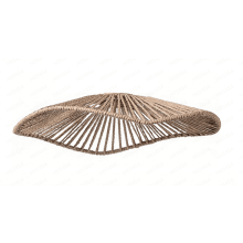 30 cm rotting lampskärm Boho vävd naturlig