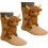 3D-stickade djurstrumpor unisex varma vintergolvsstrumpor 1 par 1