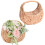 Half Moon Rattan Basket with Handle, Brown, 2 Pack 1