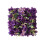Purple 3D Silk Rose Flower Wall Panel 13.8in 1
