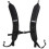 Padded Adjustable Backpack Shoulder Straps – 1 pc, Black 1