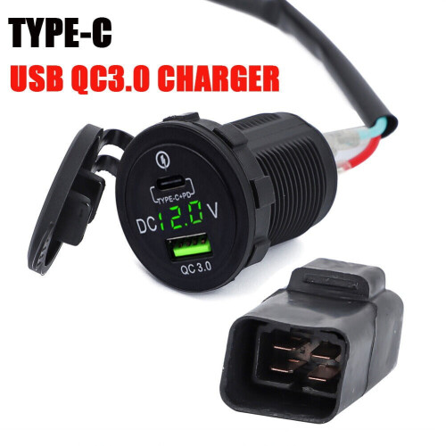 USB-oplader til Kawasaki Versys650 1000VersysX300Ninja400