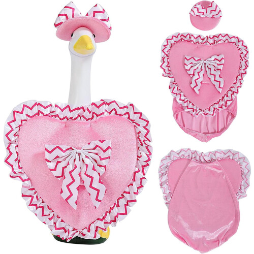 Gans-Outfit für 58 cm große Statue – Garten 1