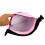 2er-Pack modische, isolierte Kühltasche für unterwegs, ideal als Lunchbox oder Picknicktasche (pink + rot) 5