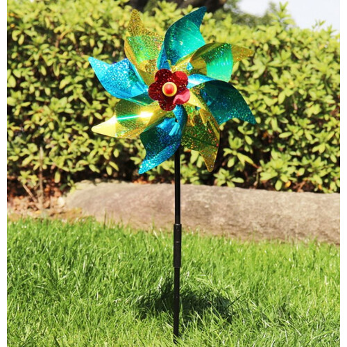 Multicolor Garden Windmill – Large Plastic Outdoor 1