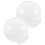 White Acrylic Lamp Globe Shade 20 cm – 2 Pack 3