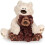 Urso de pelúcia clássico Philbin marrom chocolate de 30 cm (12 polegadas) 3