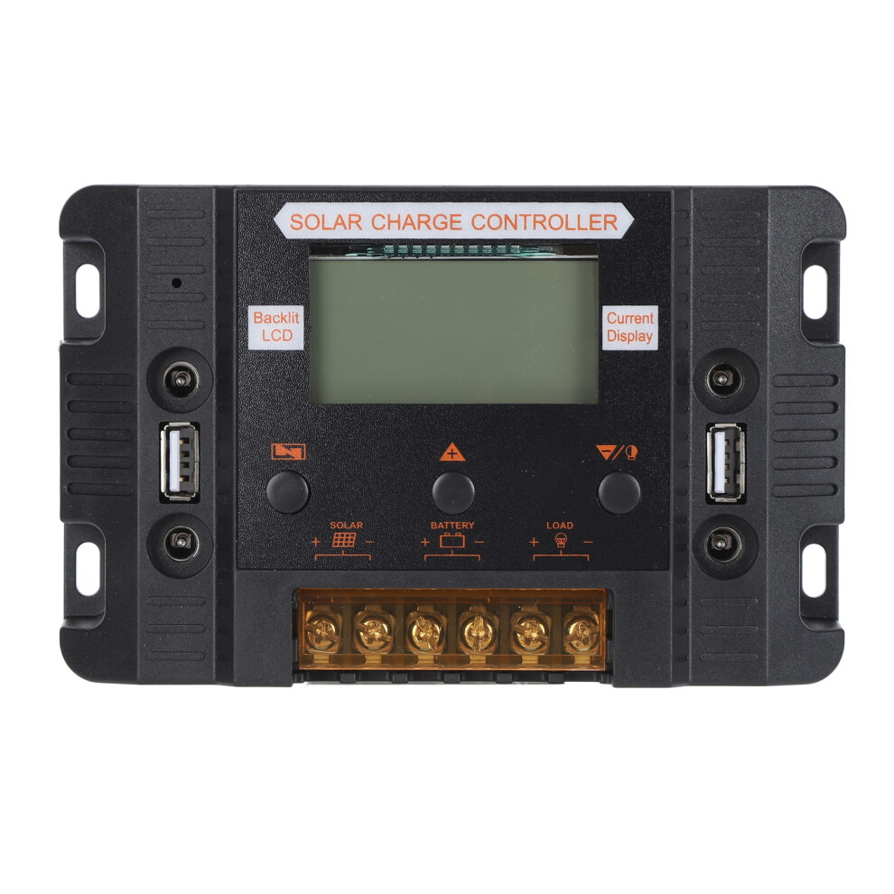 30A Solar Regulator 12V 24V LCD Display