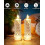 LED-kristallljus flamlösa 4-pack 4