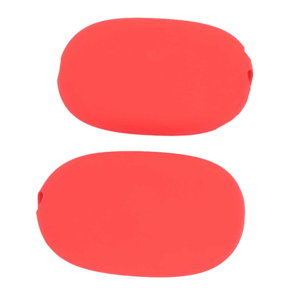 Silicone Headphone Cover Kit For Ios Over Ear Headset Red 5091387192094