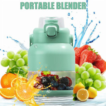 Bærbar miniblender 16,9 fl oz USB genopladelig