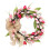 Bicolor Tulip Wreath 45cm Artificial Spring Door Decor 1