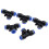 Plast T-forbindelse pneumatisk fitting 5 stk. PE4-16mm 1