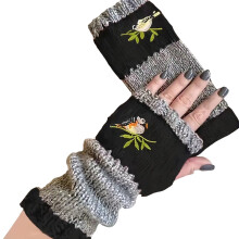 Damen-Fingerhandschuhe für Touchscreens, 8,7 x 3,9 Zoll