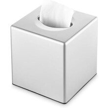 Vierkante tissueboxhouder – Minimalistische ABS-houder, 5,1 inch