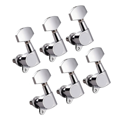 Cheițe de acordaj metalice pentru chitară, 6 buc.