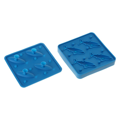 Fish-Shaped Silicone Ice Tray – 1 Pack
