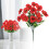 Artificial Pale Geraniums with Green Leaves – 12-Stem 1