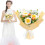 Crochet Rose Bouquet Handmade Artificial Flowers 1