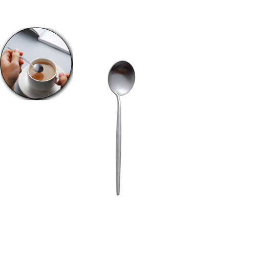 Stainless Steel Coffee Spoon with Tree Branch Design