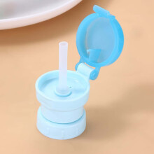 Bouchon anti-fuite avec paille pour bouteilles d'eau standard 7 x 35,5 cm