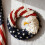 Brave Wings Eagle Wreath – Patriotic Front Door Decor 1