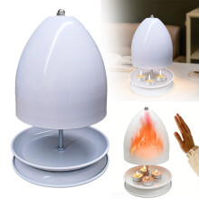 Riscaldatore a candela Tea Light – Radiatore in metallo per la casa e