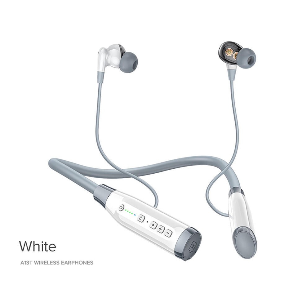 100H Playtime Bluetooth Neckband Headphones With Mic, Tf Slot, Ipx5 Waterproof, Weight & Comfortable Â Compatible With All Devices Light 9426043103453