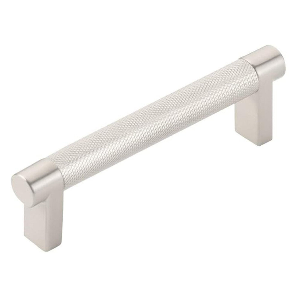 Emtek Knurled Cabinet Pulls, 4" C-C, Solid Brass, Us15 Stem, Modern Kitchen Hardware Â Recus15.knus15 9426043203450