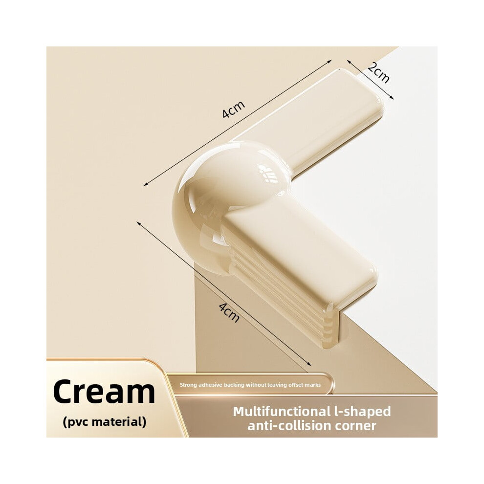 Silicone Table Corner Protectors Transparent 4pcs