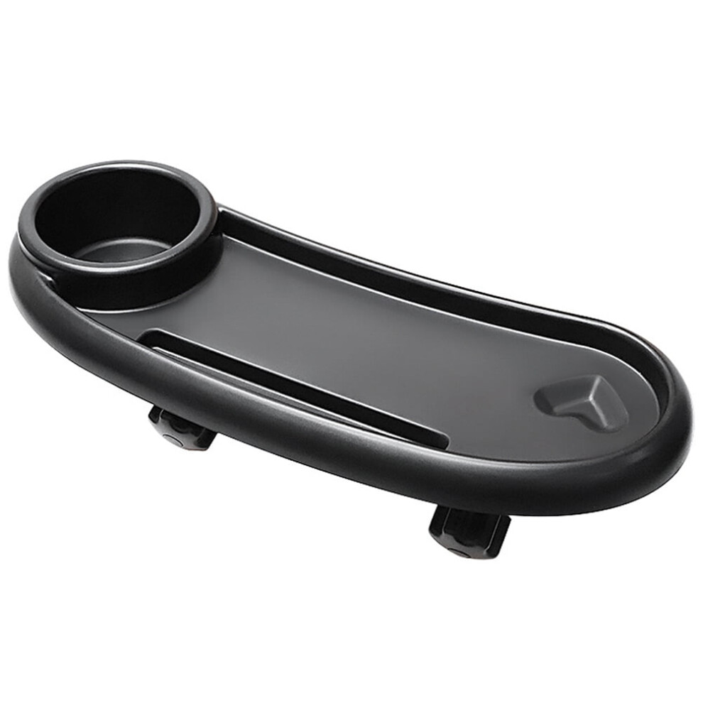 Removable Plastic Stroller Tray with Cup Holder and Snack