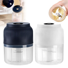 Oplaadbare voedselhakker 350 ml – Draadloos voor knoflook en groenten