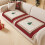 Christmas Plush Cushion 45cm Red Festive Design 4