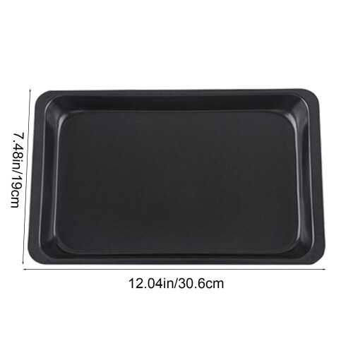 Plaque de cuisson rectangulaire antiadhésive en fonte (1 pièce) 1