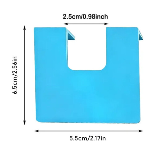 Distanțier balamale ușă dulap 2 mm, pachet de 2 2