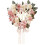 Heart-Shaped Foam Rose Wreath 40cm 4