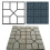DIY stone brick paver mold for concrete garden paths 4