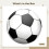 Inflatable Beach Soccer Ball Black White 150 cm 5