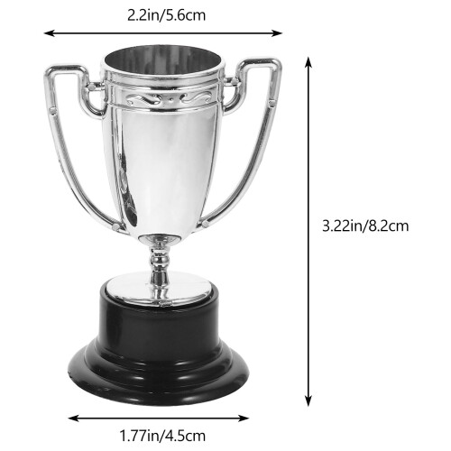 Kids Soccer Trophy Set 3 Pieces 1