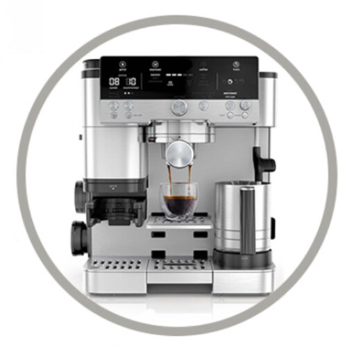 Serbatoio dell'acqua in ABS con coperchio per macchine da caffè 601/655/701 2
