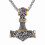 Ανδρικό κολιέ Viking Thor's Hammer από ανοξείδωτο ατσάλι 1