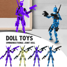 Robot bambola articolato stampato in 3D, 5,31 pollici, confezione da 4